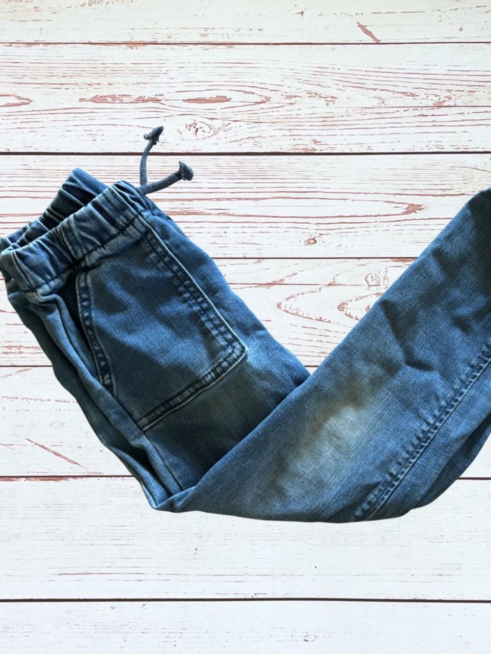 Cat and Jack Boys 5T Blue Denim Jogger Jeans
